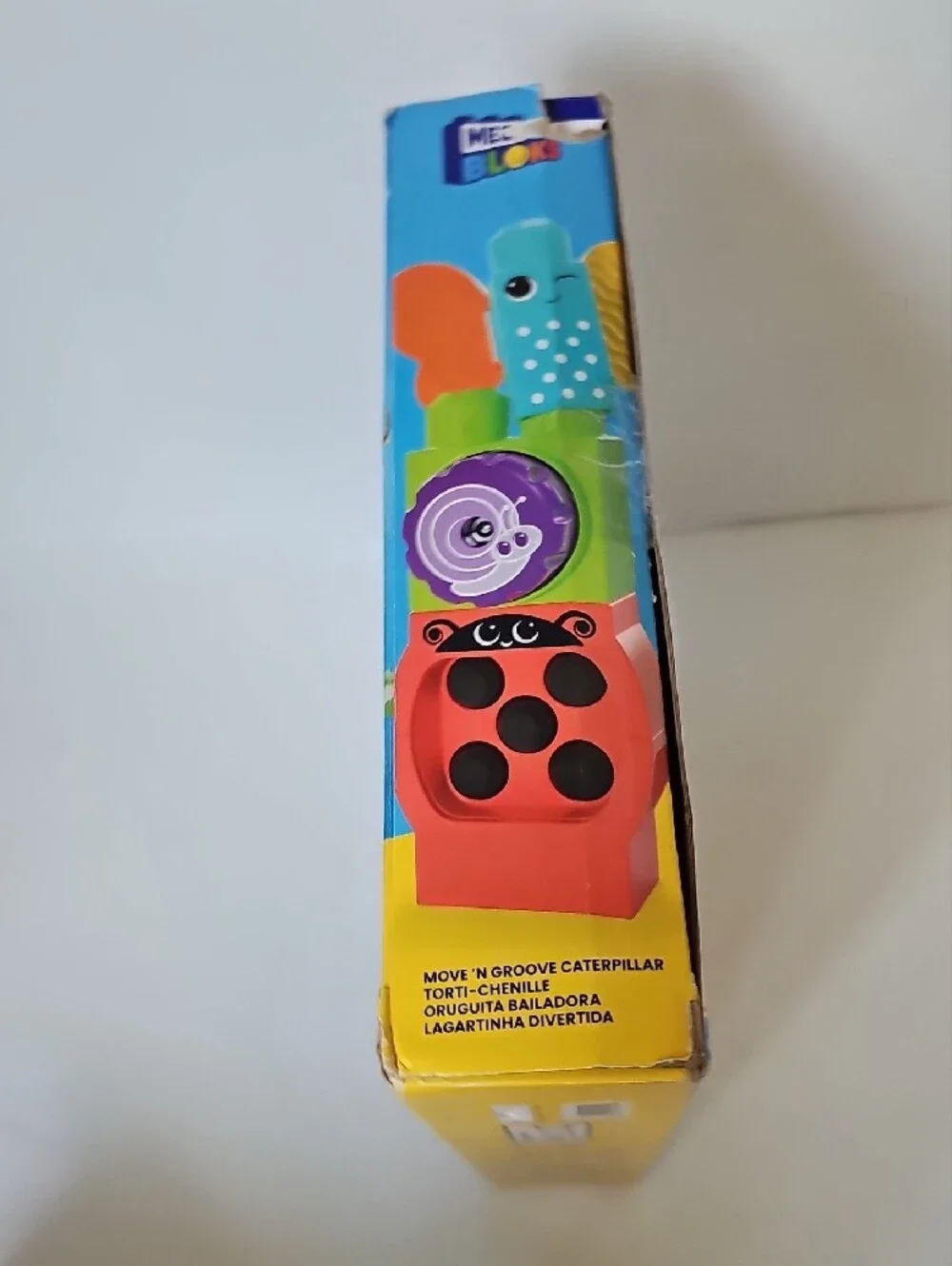 Mega Bloks Fisher-Price Move 'n Groove Caterpillar - Red and Yellow NWT